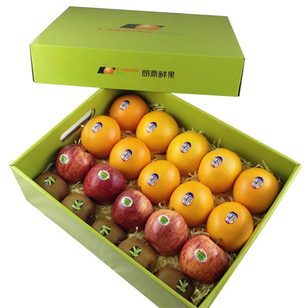 高檔水果包裝盒禮品盒覆膜-沈陽紙箱印刷